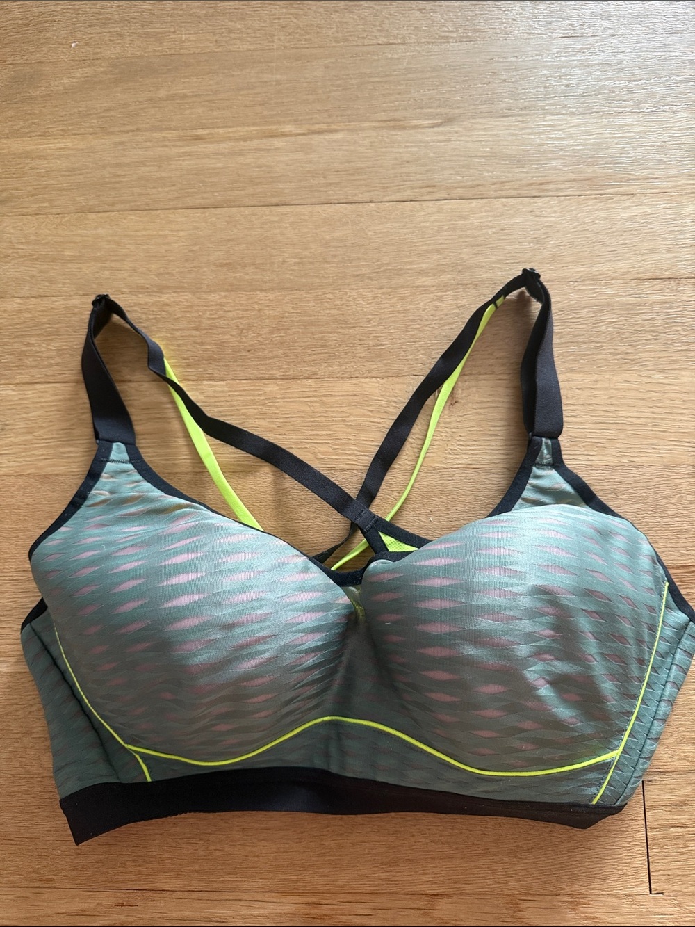 Victoria Secret Sports Bra with Neon Trim